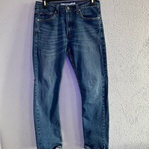 Levi's Blue Straight Jeans Timeless Style